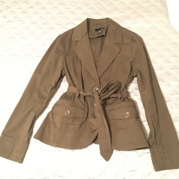 H&M Jackets & Blazers - H&M Olive Green Khaki Jacket